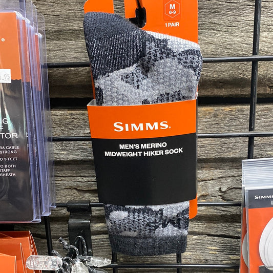 Simms merino midweight hiker sock