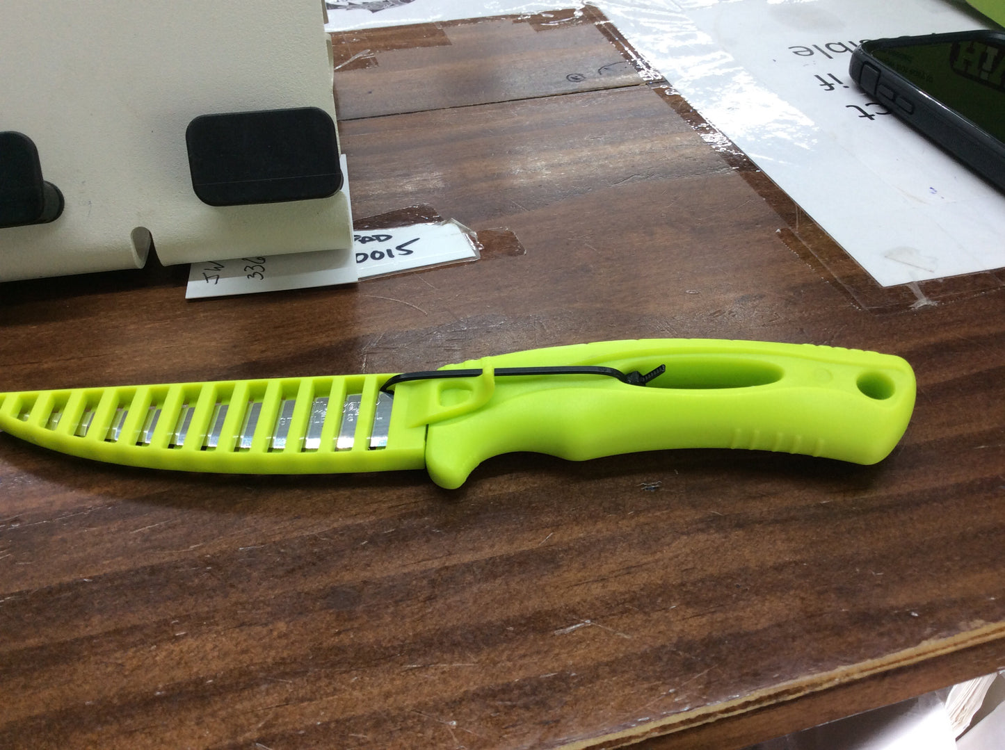 Billy Bays HiViz fillet knife