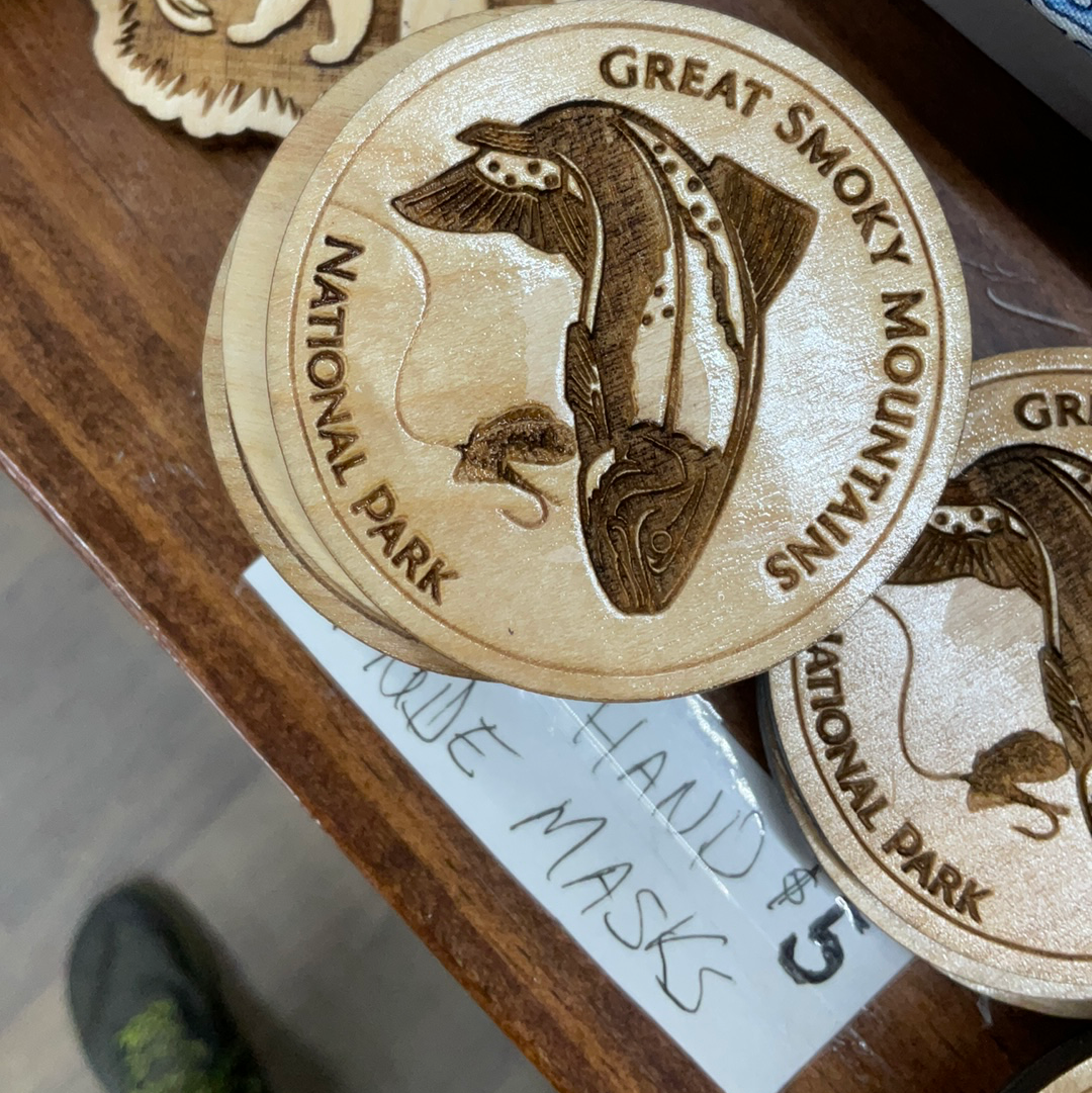 Wood GSMNP Trout Magnet