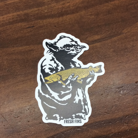 Yoda sticker