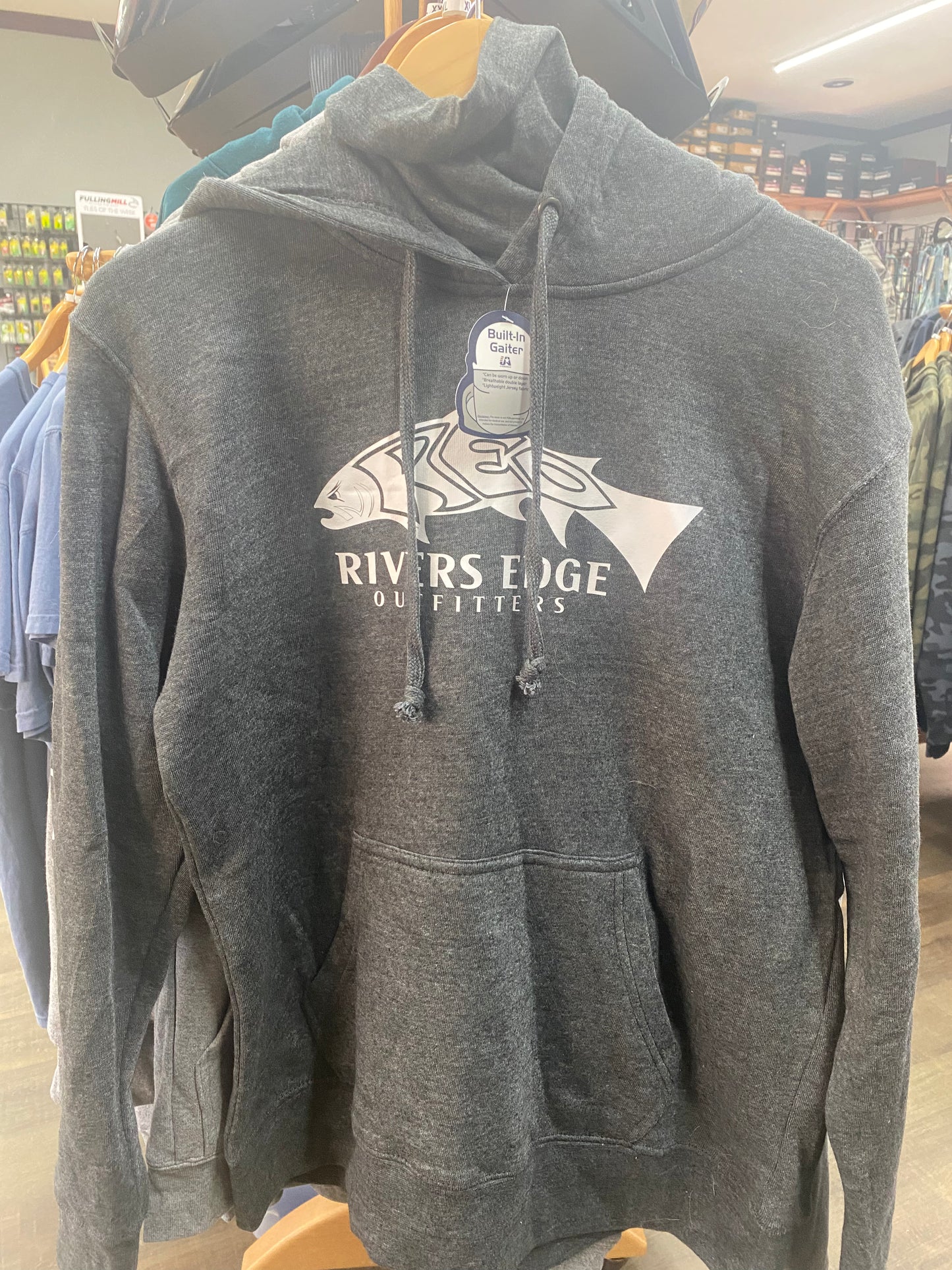 REO/ Douglas gaiter hooded seatshirt