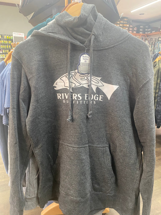 REO/ Douglas gaiter hooded seatshirt