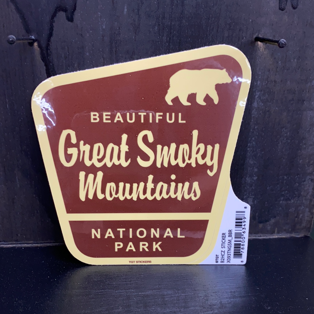 GSM Park sign sticker