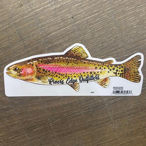 Reo rainbow trout sticker