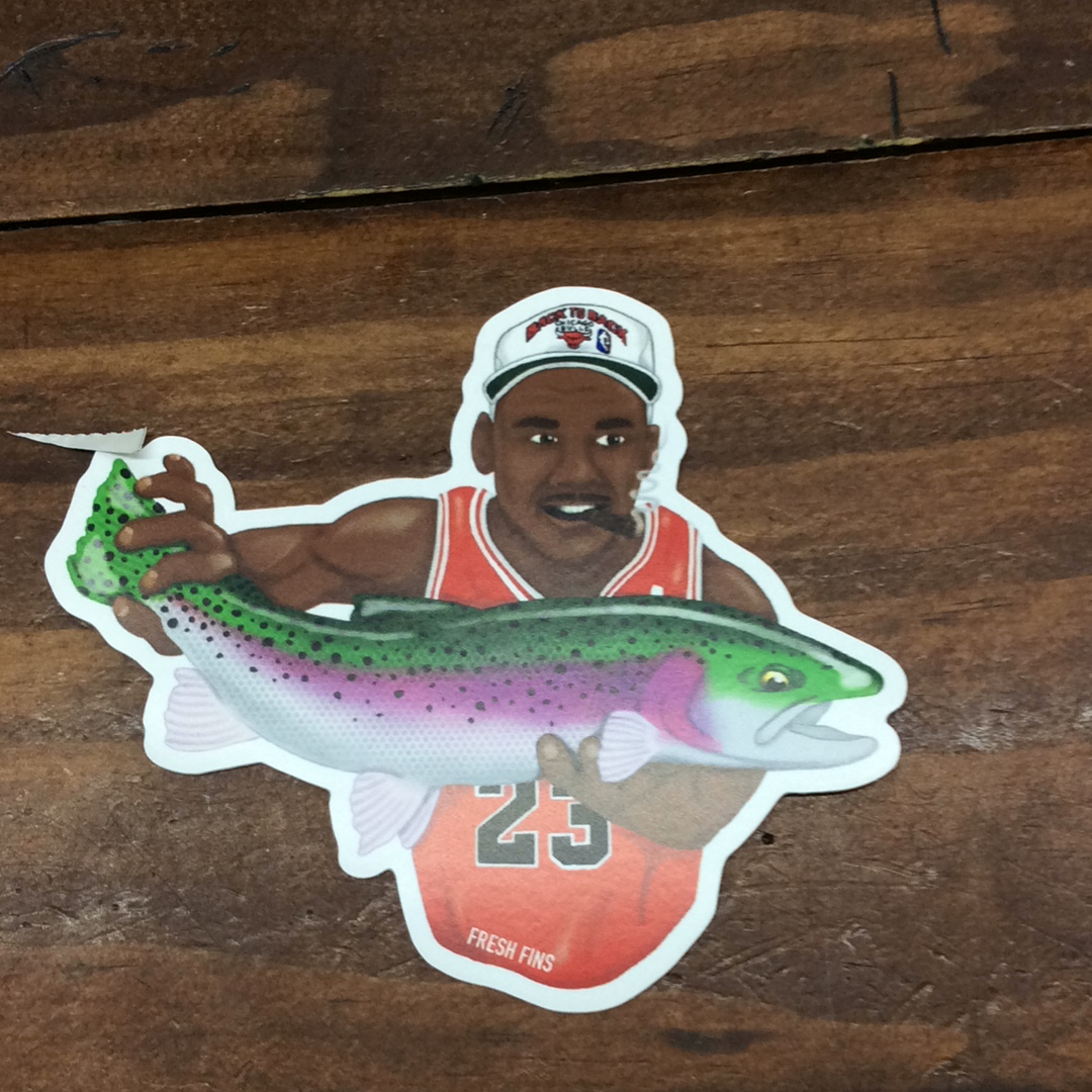 Jordan Trout Sticker