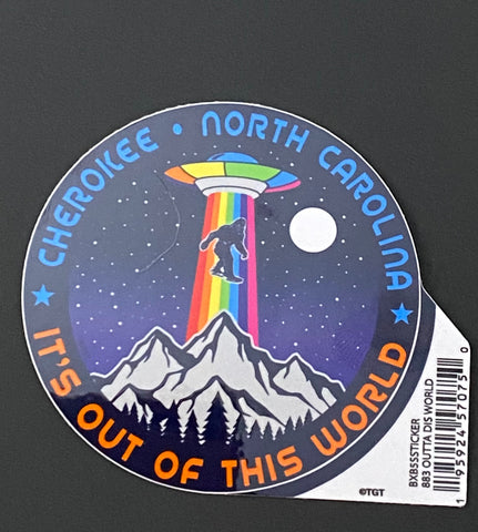 It’s out of this world sticker