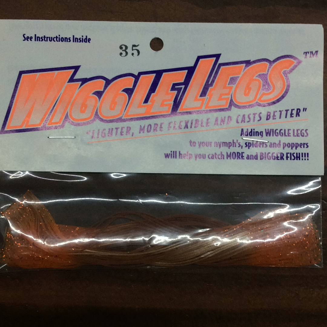 Wiggle legs Flytying material