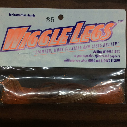 Wiggle legs Flytying material