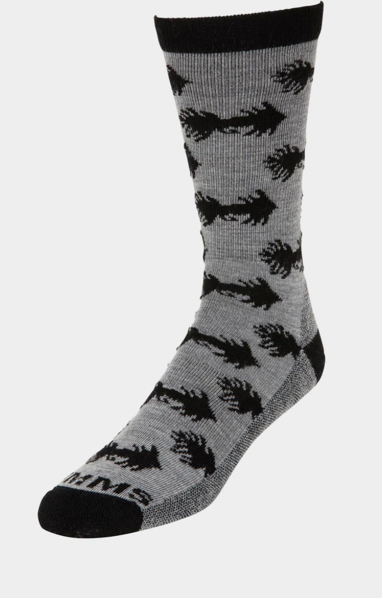 Simms Mens Daily Sock Woolly Bugger