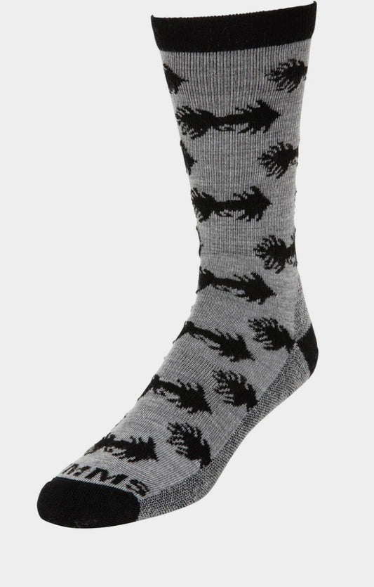 Simms Mens Daily Sock Woolly Bugger