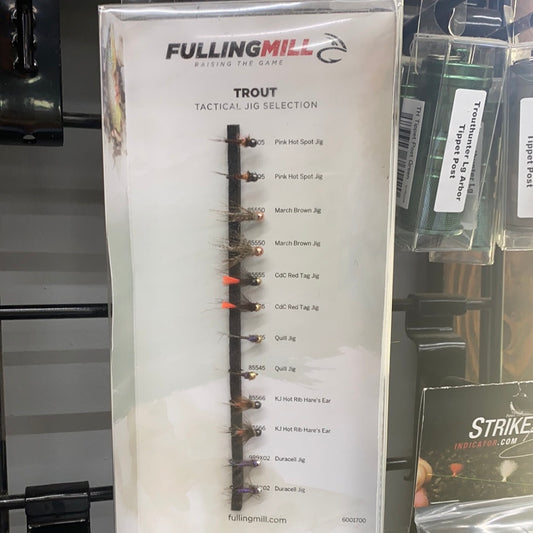 Trout tactical jig selection