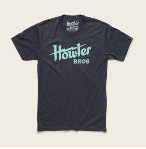 Howler Bros Charcoal SS Howler Electric t- Shirt