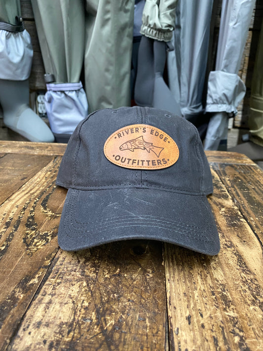 REO wax cotton patch hat