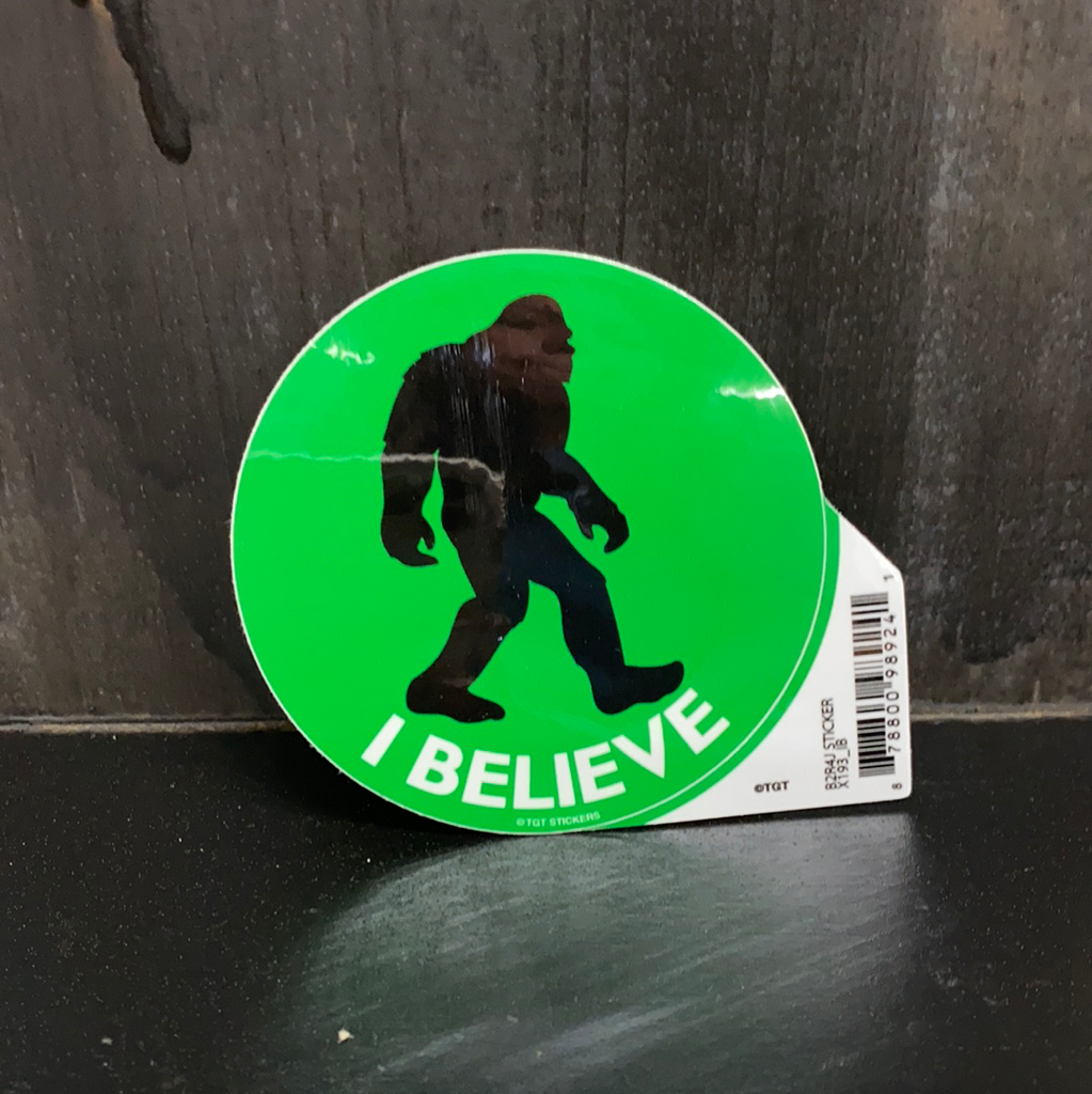 I believe sticker