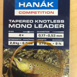 Hanak Competition Tapered Knotless Mono Leader