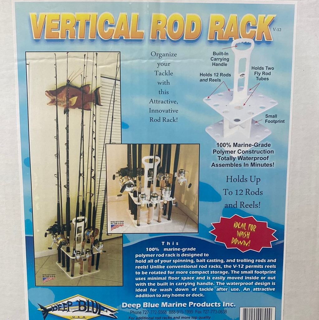 Vertical rod rack