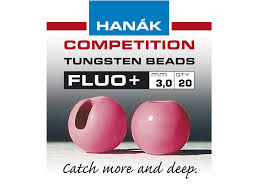Hanak FLOU+ slotted tungsten bead