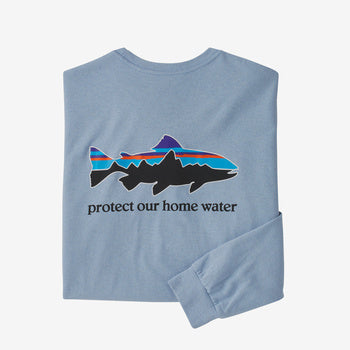 Men's Long-Sleeved Home Water Trout Responsibili-Tee®