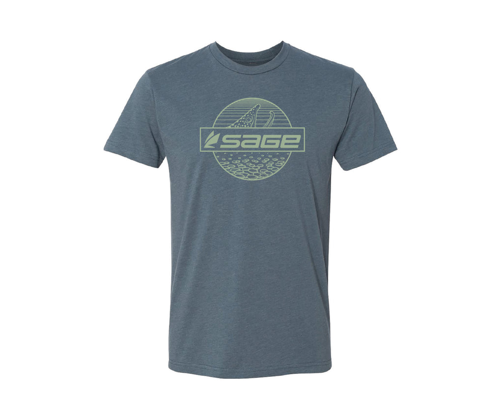 Sage Rising Brown trout tee